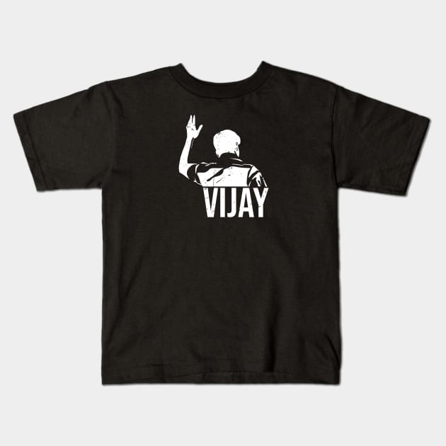 Actor Vijay Kids T-Shirt by Printnation